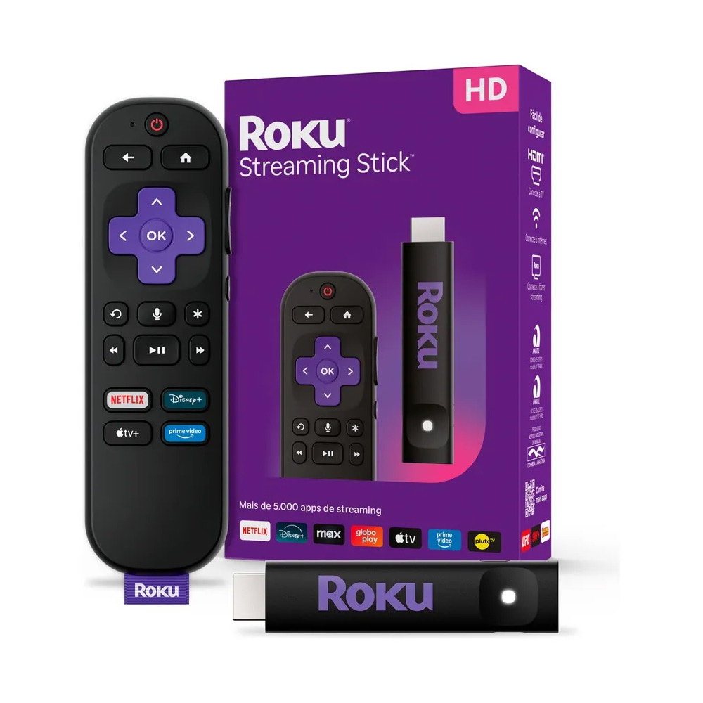 Roku Streaming Stick HD com Controle de Voz — foto 2